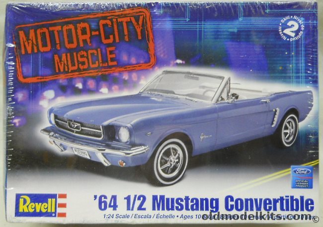 Revell 1/24 1964 1/2 Ford Mustang convertible, 85-2095 plastic model kit